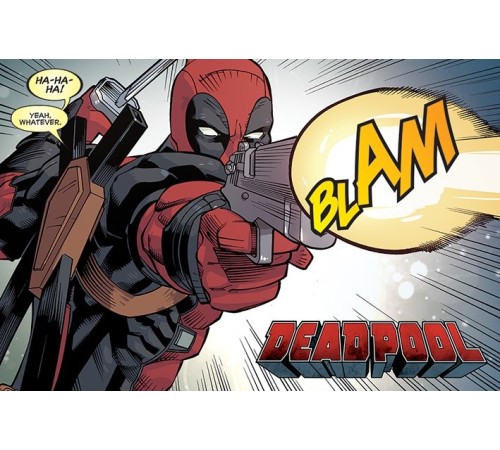 Постер DEADPOOL (BLAM) А1