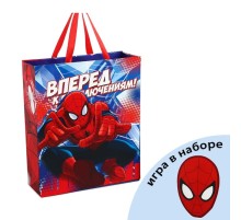 Пакет Marvel с открыткой-игрой «Вперед к приключениям», Человек-Паук