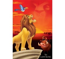 Постер The Lion King (King of Pride Rock) А1