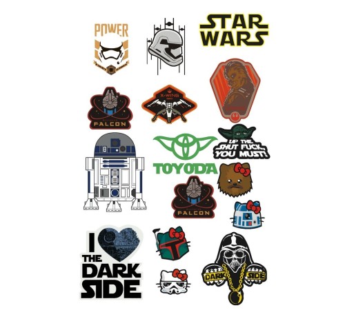 Лист стикеров Stickerlab - Star Wars #1