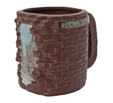 Кружка 3D Harry Potter Diagon Alley 500 ml ABYMUG521