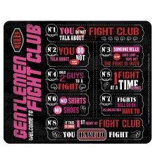 Коврик для мыши Fight Club Mousepad Fight Club Rules* ABYACC307