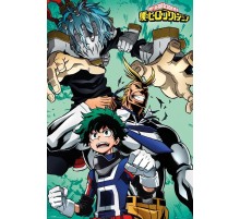 Постер MY HERO ACADEMIA Collage А1