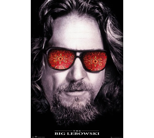 Постер THE BIG LEBOWSKI The Dude А1