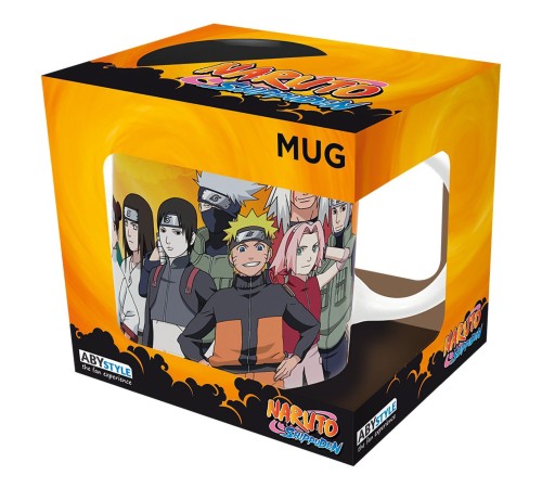 Кружка Naruto Shippuden Mug 320 ml Ninjas de Konoha subli x2 ABYMUG728