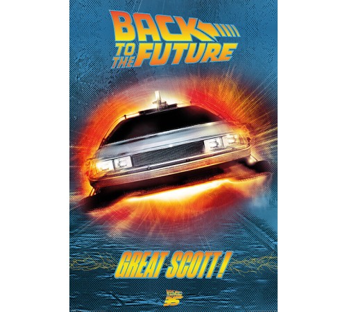 Постер Back to the Future (Great Scott!) A1