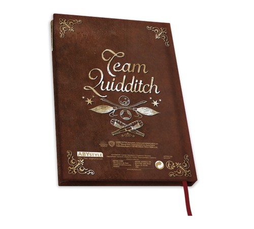 Записная книжка Harry Potter A5 Notebook Quidditch X4 ABYNOT036