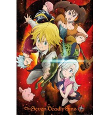 Постер SEVEN DEADLY SINS Key Art 1 А1 (393) MX00008