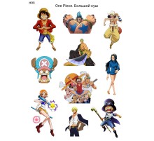 Стикерлист One Piece. Большой куш