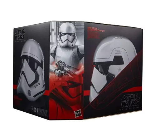 Шлем Star Wars Black Series First Order Stormtrooper Premium Electronic Helmet F0012