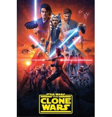 Постер Star Wars: The Clone Wars (The Final Season) A1