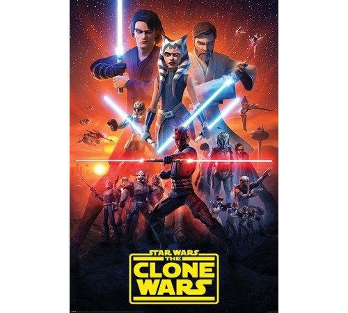 Постер Star Wars: The Clone Wars (The Final Season) A1