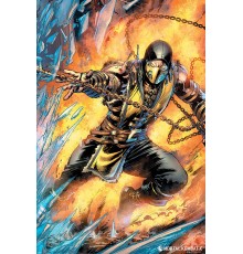 Постер Mortal Kombat (Scorpion) A1