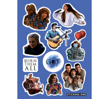 Лист стикеров Stickers-One - STARS #2