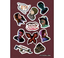 Лист стикеров «Stranger Things #2»
