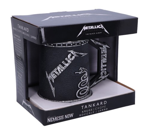 Кружка Metallica The Black Album Tankard 600мл B5220R0