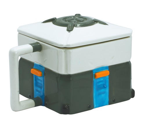 Кружка 3D с крышкой Overwatch Lootbox 500 ml ABYMUG678 Кружка 3D с крышкой Overwatch Lootbox 500 ml ABYMUG678