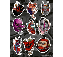 Лист стикеров 