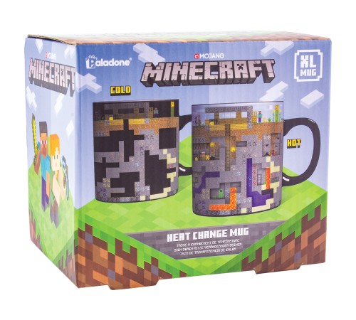 Кружка Minecraft XL Heat Change Mug 550 мл PP6585MCF