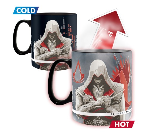 Кружка Assassin’s Creed Heat Change The Assassins 460 ml ABYMUG790