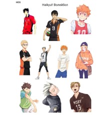 Стикерлист Haikyu! Волейбол