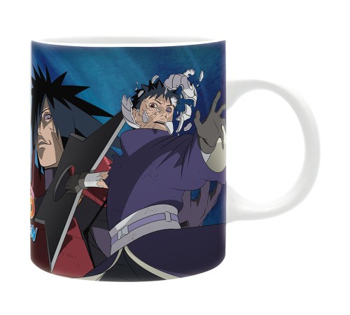 Кружка ABYstyle Naruto Shippuden Mug 320 ml Naruto vs Madara subli box x2 ABYMUG215