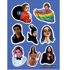 Лист стикеров Stickers-One - STARS #1