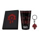 Набор подарочный World Of Warcraft Horde Бокал 400ml + Брелок + Записная книжка ABYPCK214