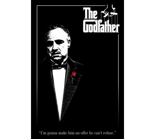 Постер The Godfather А1 № 124