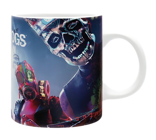 Кружка Watch Dogs 3 Legion Keyart 320 ml ABYMUG813