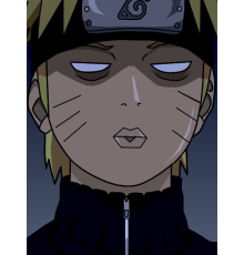 Открытка Naruto Face