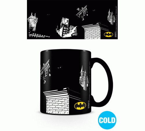 Кружка Pyramid: DC: DC Comics (Batman Shadows) Heat Changing Mugs SCMG24719