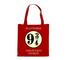 Сумка. Платформа 9 и 3/4 (красная, 38х43 см)