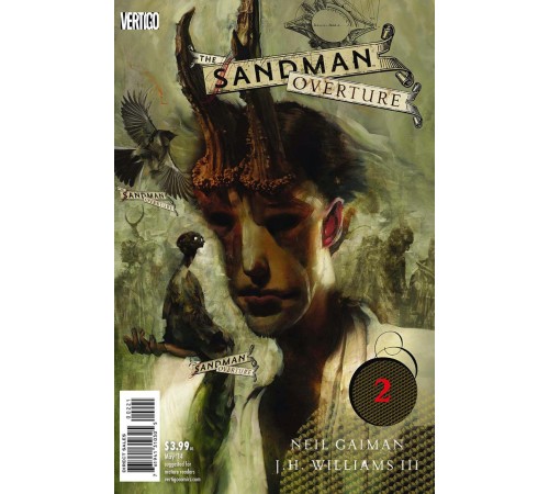 The Sandman: Overture #2. Cover B