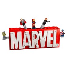 LEGO MARVEL Logo & Minifigures 76313 (Логотип и минифигурки MARVEL)